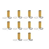 10PCS Oil Filter 11427808443 Compatible For BMW X6 3 5 7-Series E90 E92 E93 E91 2008-2013