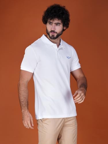Image of Zvezda Men's Cotton Polo T-Shirt /European Fit /Half Sleeve Casual Wear for Daily Use /Soft Breathable Fabric /Stylish & Comfortable Polo for Office, Outing & Everyday Wear