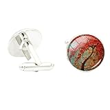 Producto de alta calidad TAFREE Vintage Elegante Encantador Flor Boda Gemelos Novio Groomsman Hombres Joyería Wintersweet Cherry Blossom Gemelos A797
