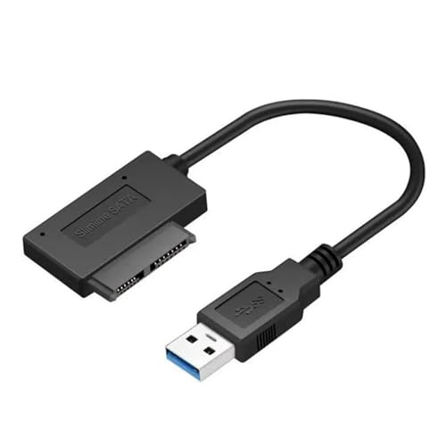 Cable USB 2.0 a Slimline Slim SATA para CD-ROM