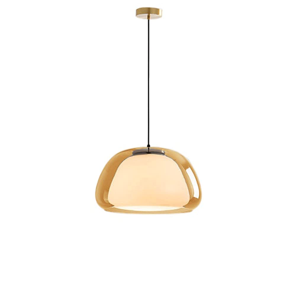 Lustre E27 en verre pour éclairage de restaurant et chambre