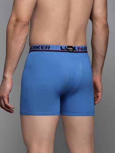 Image of LUX PARKER Men's Cotton Modern Solid Trunks