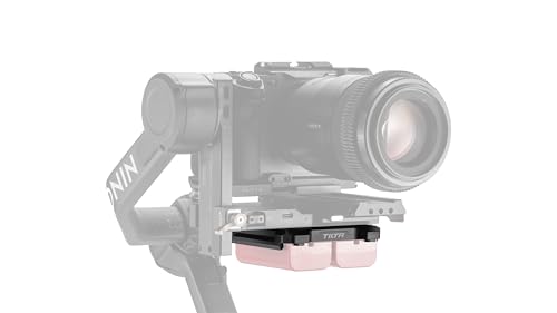 Placa de batería Tilta para DJI RS 4 Power Pass-Through Plate con montura Serie L 5