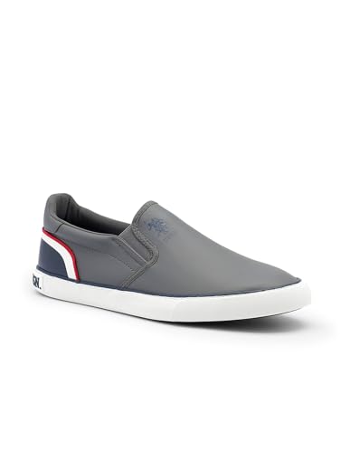 Image of U.S. Polo Assn. USPA|TIMEO 3.0|Grey Stylish Casual Sneaker Shoes for Men