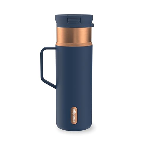Contigo SnapSeal Stainless Steel Water Bottle, Straw-Compatible, 20oz - image 1