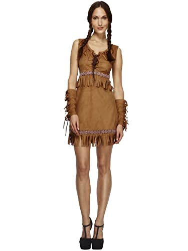 Smiffys Costume Fever da Pocahontas, con Abito e