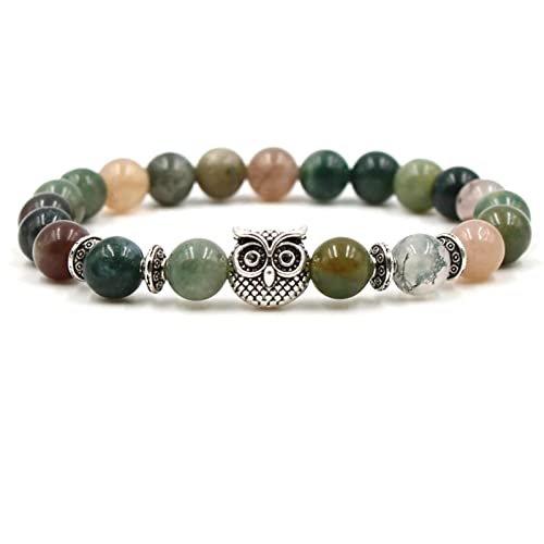 Bracelet pour femmes huiles essentielles, l'idée cadeau idéale avec perles tressées double couche