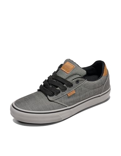 Vans Men's Atwood Deluxe Sneaker, Dark Grey, 12