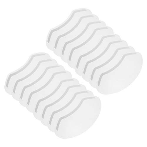 FOMIYES 60pcs Eye Shields for Kids Haircut Salon Hair Cutting Eye Visors Transparent Haircut Guards Protection