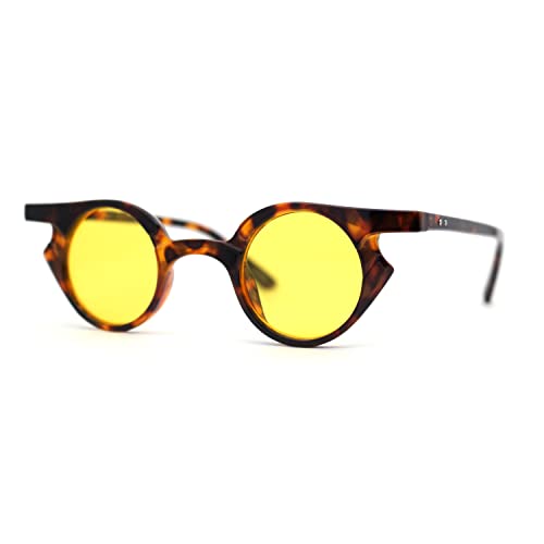 SA106 Retro Vintage Micro Circle Lens Hippie Pimp Plastic Sunglasses2