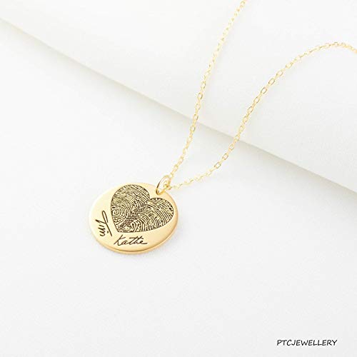 Thumbprint memorial jewelry Clearance