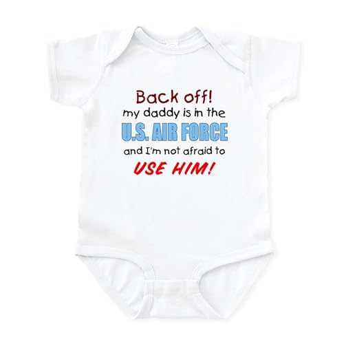 CafePress U.S. Air Force Daddy Infant Bodysuit Cute Infant Bodysuit Baby Romper