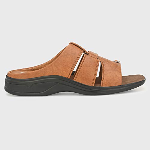 Image of Centrino Sandals for Men | Lightweight Thong Style Sandal | Quick-Dry Comfortable Chappal with Arch Support & Durable Hand Stitched Sole (5953)