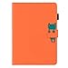 Produktbild Tablet Hülle Case für Huawei MediaPad T5 10 Cartoon Tier Lebens Ultra Slim TPU Schutzhülle Tasche Folio Flip Stand Cover mit Kartenfächern Orange