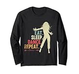 Tanzmütter hängen an der Barre Tee, Tanzmama Outfit, als Tanzmütter Tees mit allen Mädchen auf ihn, Salsa Tanz-T-Shirt, direkt aus dem Tanzunterricht, Say Win Dance Repeat, anstrengender Tanz, schmutziges Tanz-T-Shirt für Damen, tanzen wie niemand sieht Tee