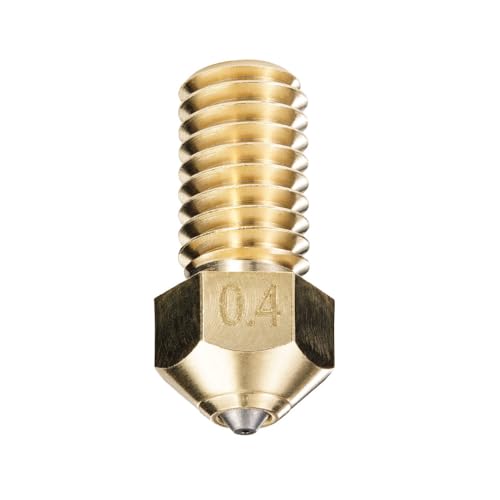 DUROZZLE Buse en carbure de tungstène 0,4 mm pour Imprimante 3D AnkerMake M5 / M5C, haute conductivité et résistance