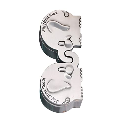 RORPOIR 1Pair My First Curl and Tooth Box Adorable Elephant Shaped Keepsake Box for Newborns Smooth Finish for Safety present for Showers and Birthdays