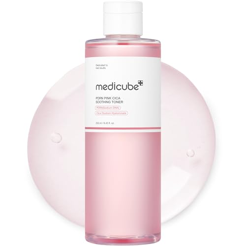 medicube Salmon DNA PDRN Pink CICA Soothing Toner I Pink Glow Ton...