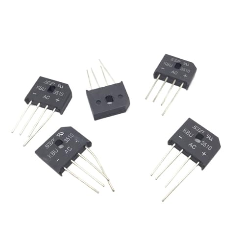 Image of 5PCS 35A 1000V DIP-4 diode bridge rectifier KBU3510