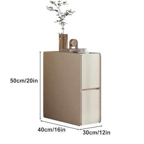 Table de chevet étroite 30 cm pour optimiser un lit coincé