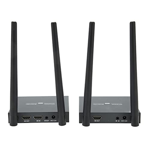 GOWENIC HD Multimedia Interface Extender Kit, 1080P, IR Remote Control, Wall Penetrating, 200m (US)