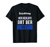 Klassisch geschnitten, doppelt genähter Saum.