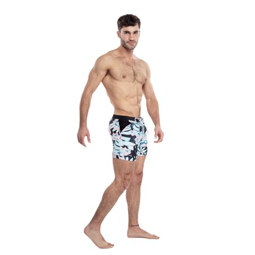 Taddlee Swimwear Men Basic Long Swimming Trunk Surf Camo Shorts Swimsuits Pocket
