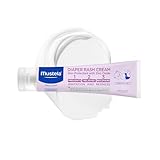 Mustela-Baby Diaper Rash Cream 123 - Skin Protectant with Zinc Oxide - Fragrance Free & Paraben Free - with 98% Natural Ingredients - 3.8 Oz, White