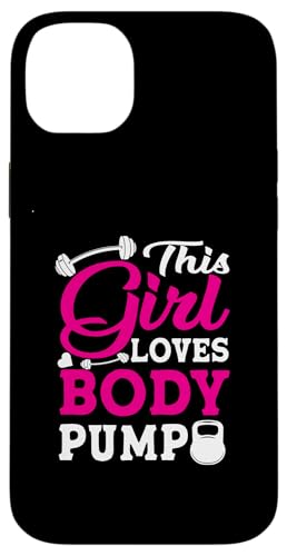 This Girl Loves Body Pump EGCgteBO {fBrfBO X}zP[X iPhone 14 Plus p