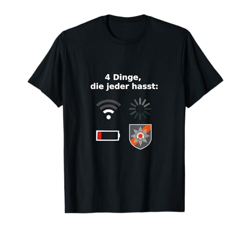 Lustige Bundeswehr Memes Anti Feldjäger MP Herren Damen T-Shirt