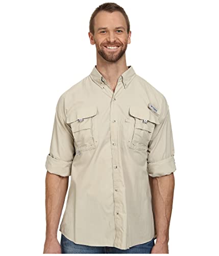 Image of Columbia Men's PFG Bahama II Long Sleeve Fishing Shirt