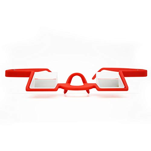 Belay Glasses for Rock Climbing | Comfortable and Sturdy | Red - Thumbnail 5
