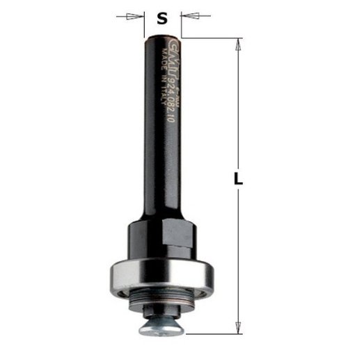 Alberino Portafrese CMT - Per Fresatrice, Misura S=8 Con Vite M5 E Cuscinetto D22 - Foto 12