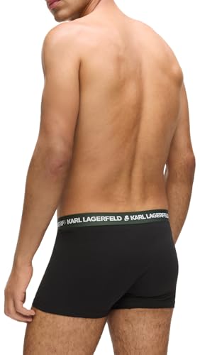 Karl Lagerfeld Hombre Trunk de Algodón Premium Pack de 5 Ropa Interior 6