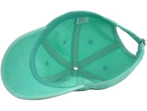 Image of Vintage Washed Cotton Baseball Caps Men Women Adjustable Unstructured Low Profile Dad Hat