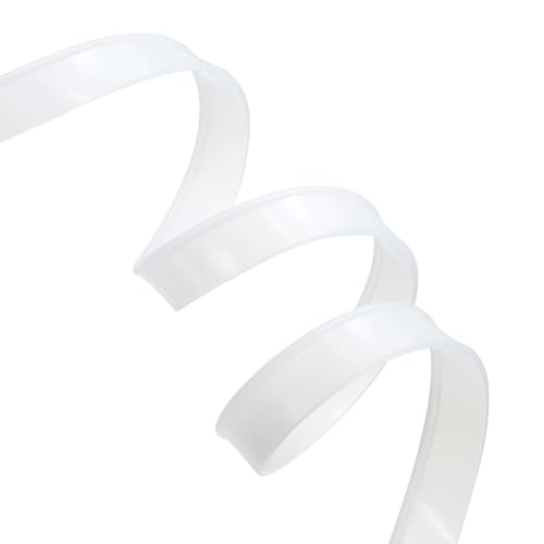 Image of MECCANIXITY Replacement Squeegee Rubber for Window, Glass, Shower Doors, Tile Wall Cleaning, 17.72 Inch, White Pack of 4