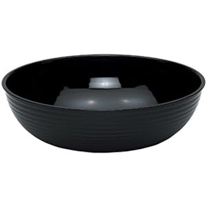 Cambro (RSB23CW110) 40 qt Round Ribbed Bowl – Camwear® [Case of 4]