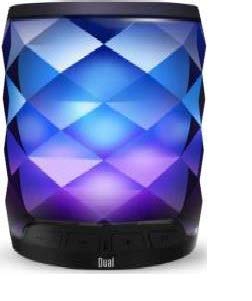 Dual Mini altoparlante Bluetooth luminoso LED