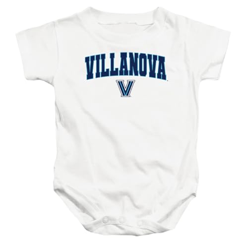 LOGOVISION Villanova University Arch Logo Secondary Unisex Infant Snap Suit for Baby
