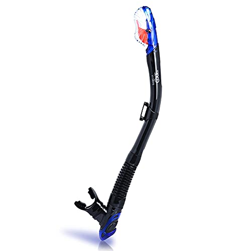 EXP VISION Set de Snorkel con Máscara de Snorkel Dry Top Anti-Fugas para Mujeres y Hombres, Máscara de Buceo con Vista Panorámica de 180° y Lentes de Vidrio Templado Antivaho miniatura 3