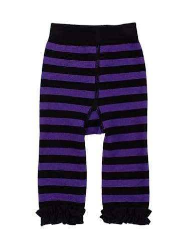 RuffleButts Baby/Toddler Girls Patterned Footless Ruffled Tights2