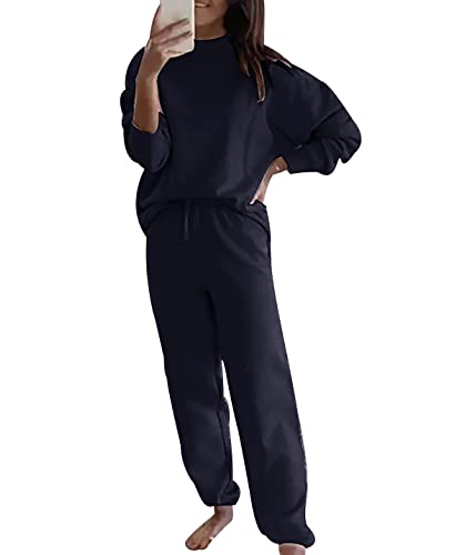 Freizeitanzug Damen Trainingsanzug Hausanzug Damen Große Größen Loungewear 2Pac Jogginganzug Damen Set Tracksuit Women Zweiteiler Damen Jogginganzüge Trainingsanzüge Hausanzüge für Frauen Blau S Freizeitanzug Damen Trainingsanzug Hausanzug Damen Große Größen Loungewear 2Pac Jogginganzug Damen Set Tracksuit Women Zweiteiler Damen Jogginganzüge Trainingsanzüge Hausanzüge für Frauen Blau S