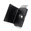 Black Faux Leather With Id Pocket