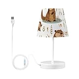 【Taille parfaite】Deux tailles disponibles, petite lampe de chevet pour chambre à coucher de tailles : 15 cm de profondeur x 27 cm de haut, grande taille de la lampe de chevet décorative : 20 cm de profondeur x 30 cm de haut, c'est la lampe idéale pour la chambre, le salon, la salle d'étude, la cuisine, la chambre d'enfants pour les filles et les garçons, le restaurant, le bureau. Il ne prendra pas trop de place et répondra à vos besoins d'éclairage.