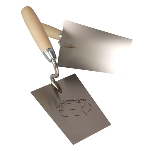 Maurerkelle mit personalisierter Gravur eines Namens und Logos -...