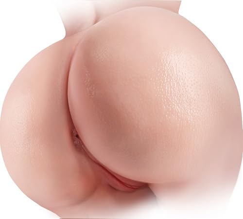 Image of 15LB Big Ass Sex Doll for Men with Realistic Soft Round Thick Butt | Pocket Pussy with Bouncy Butt & Dual Extended Pleasure Channels, Lifelike Texture Adult Torso Sex Toy for Men