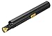 Sandvik Coromant L166.0KF-16-1220-11B T-MAX U-Lock Boring Bar for Thread Turning, Triangle Lay-Down Insert Shape, 0.472" Minimum Bore Diameter, 15 mm Shank Height, 16 mm Shank Diameter (Pack of 1)