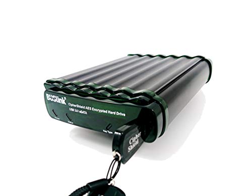 Image of BUSlink CipherShield Encrypted External Desktop Hard Drive, 256-bit AES Hardware Encryption, FIPS 140-2 Level 2, USB 3.0 & eSATA, HIPAA /HITECH /FERPA, TAA-Compliant (Mode 1 Key, 8TB)