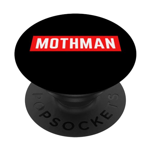 Maglietta sarcastica umorismo paranormale UFO Bigfoot Cryptid MOTHMAN PopSockets PopGrip Adesivo