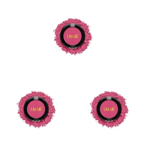 Image of Lakme Face It Blush Flushed Pink B2 4gm (Pack of 3)